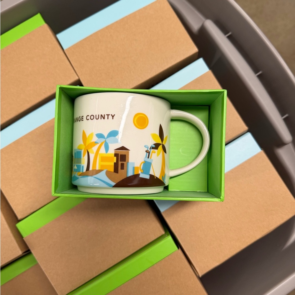Starbucks Orange County Themed Mug - You Are Here Collection